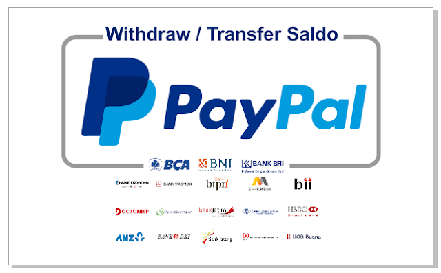 Cara Withdraw / Transfer Saldo PayPal ke Bank Lokal Terbaru 2019