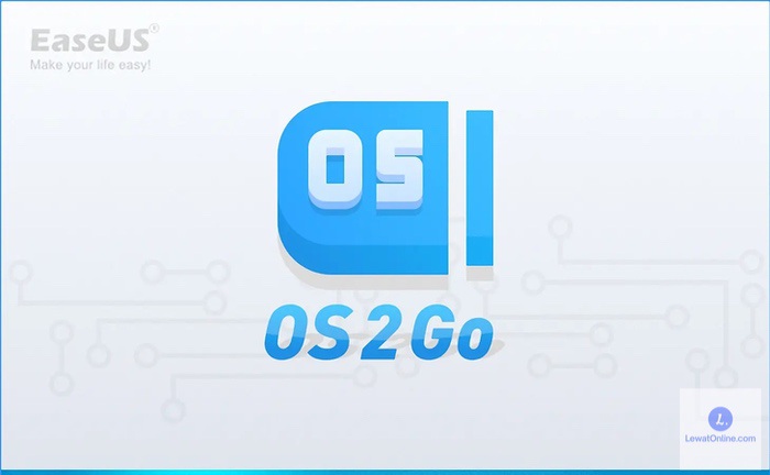 Buka aplikasi EasesUS OS2Go