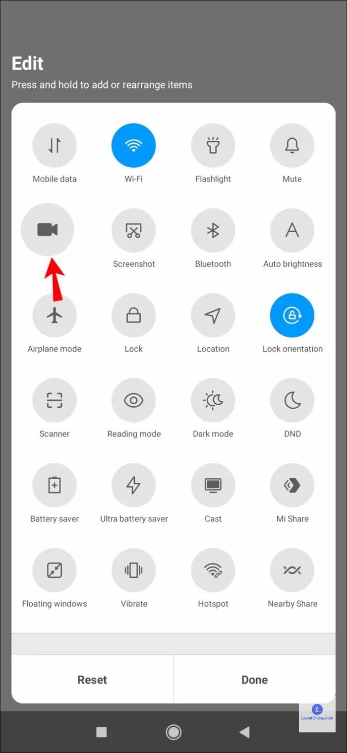 Buka aplikasi Screen Recorder yang ada di HP Android