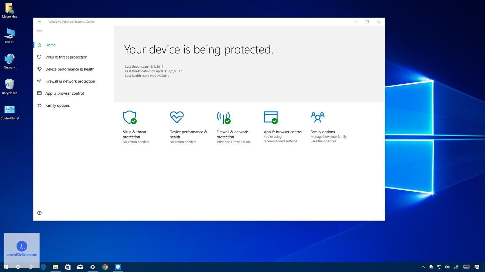 Mengenai Windows Defender
