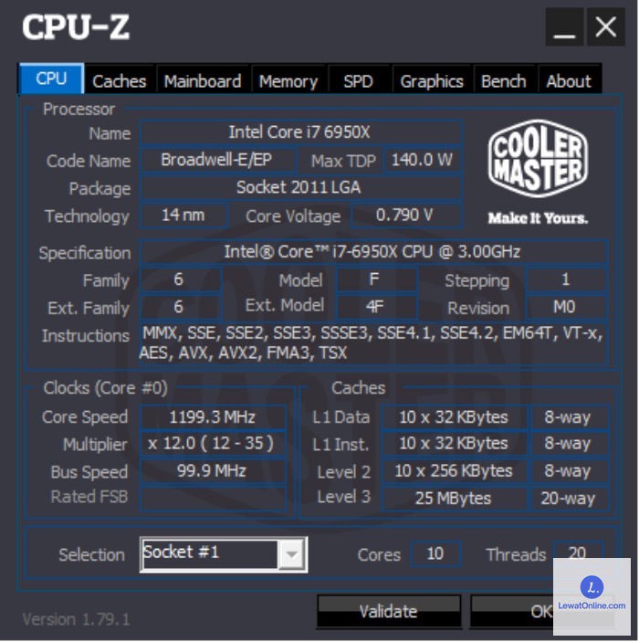 Software CPU-Z