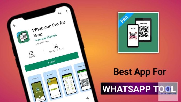 Unduh dan Install atau Pasang aplikasi WhatScan for WhatsApp Web