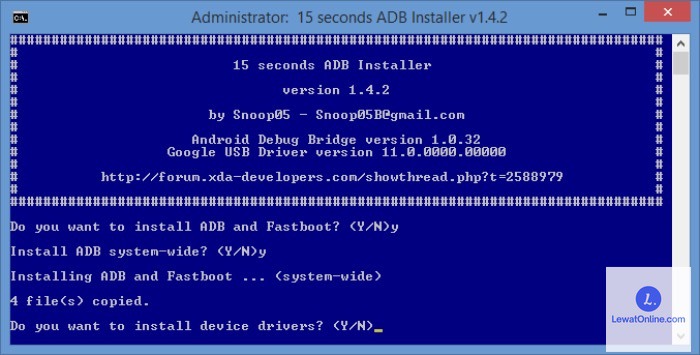 Download ADB dan Fastboot di PC