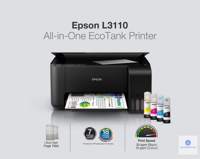 Reset Printer Epson L3110 dan Penyebab Gangguannya