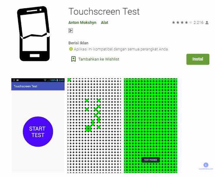 Touchscreen Test
