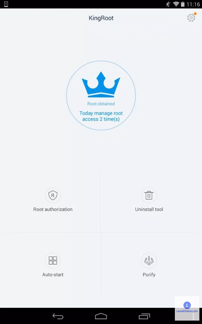 Unduh dan install aplikasi Kingroot di Google Play Store
