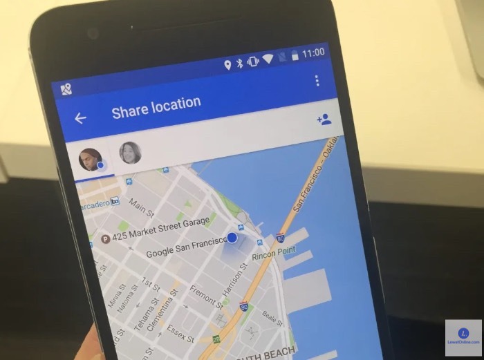 Tunggu beberapa saat sampai Google Maps memberikan informasi tentang lokasi nomor ponsel yang dilacak.