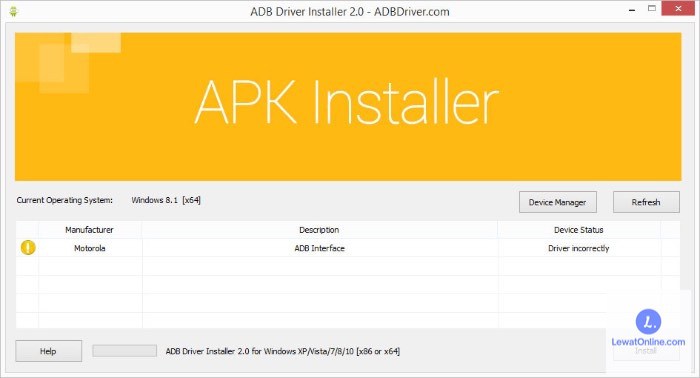 Ekstrak ROM yang telah di download lalu install Mi Flash dan ADB Driver